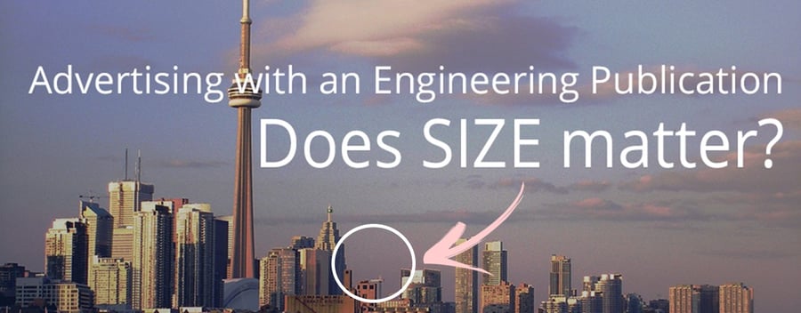 When choosing and engineering pub to advertise with - does size matter?